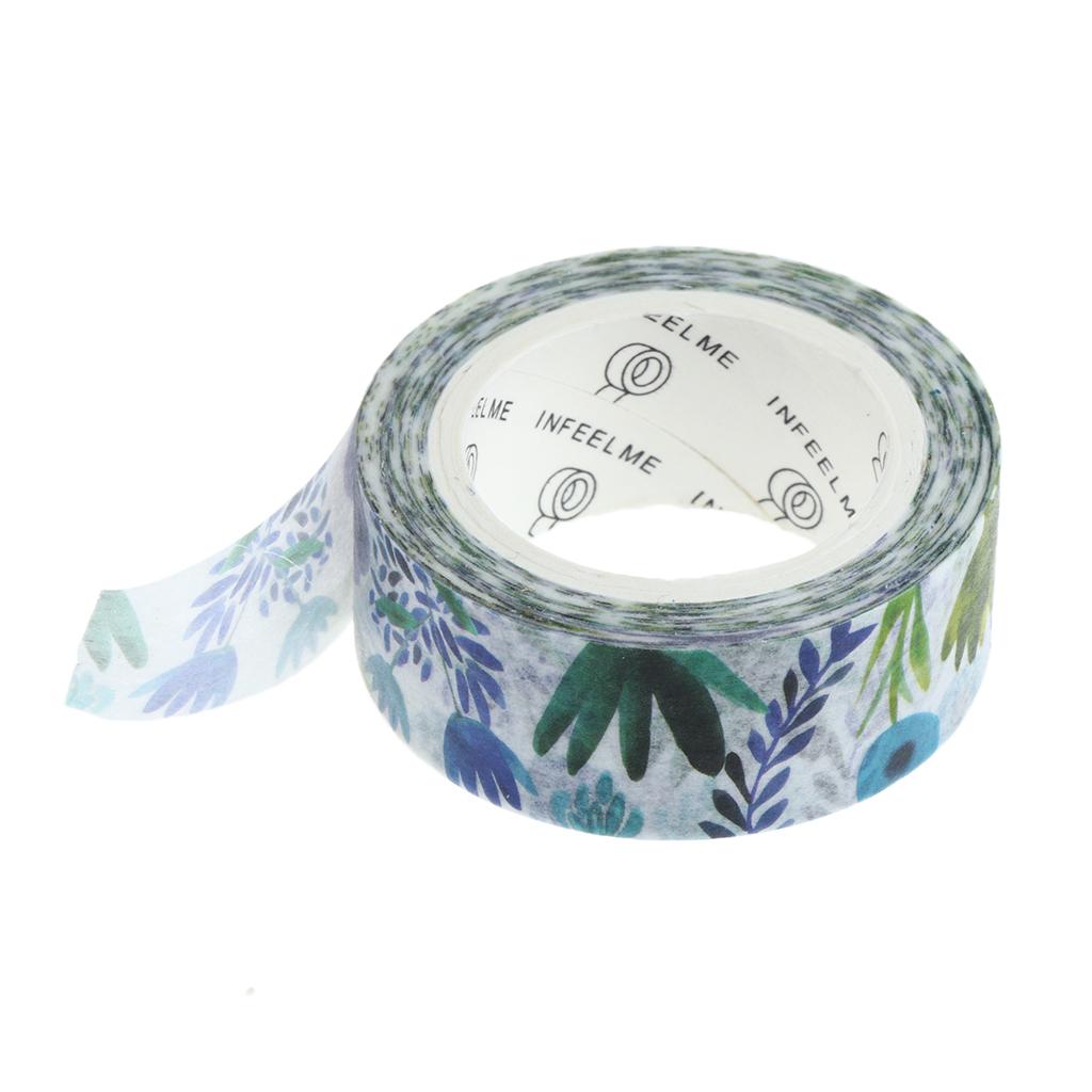 DIY Notebook Decorative Masking Tape Adhesive Paper Sticker 15mm x 10M #5