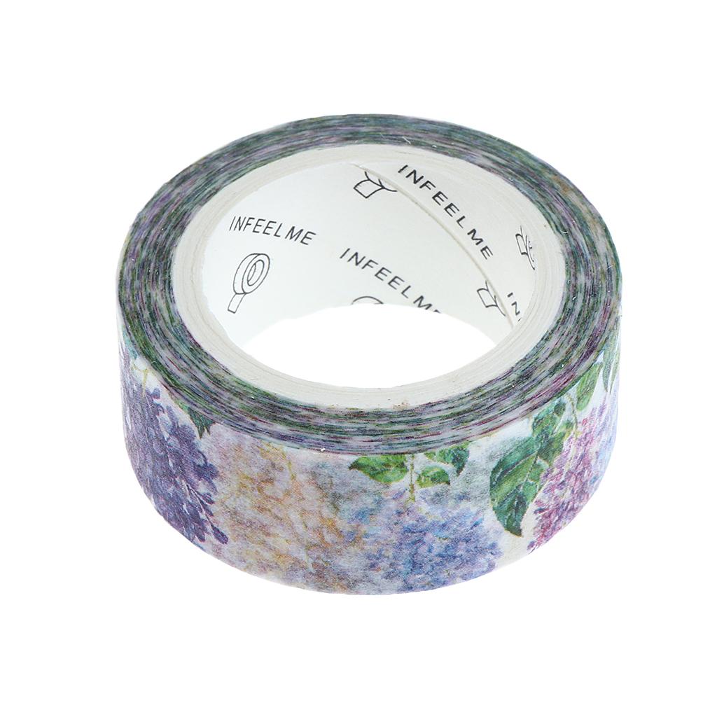DIY Notebook Decorative Masking Tape Adhesive Paper Sticker 15mm x 10M #10