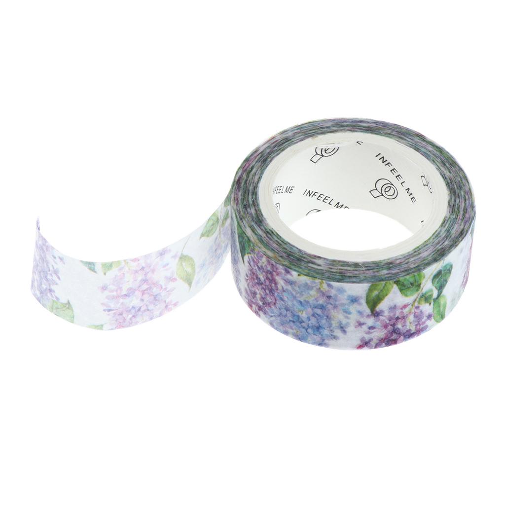 DIY Notebook Decorative Masking Tape Adhesive Paper Sticker 15mm x 10M #10