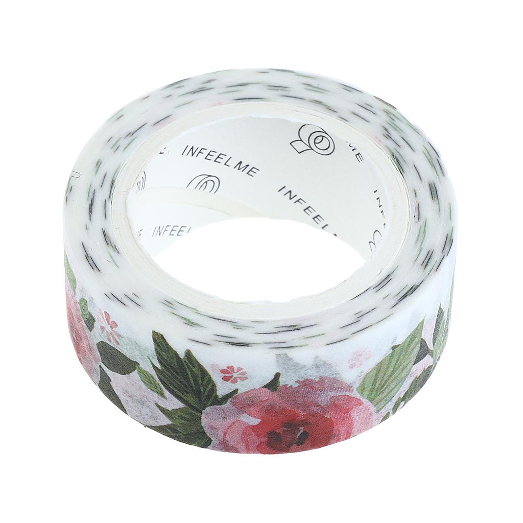 DIY Notebook Decorative Masking Tape Adhesive Paper Sticker 15mm x 10M #11