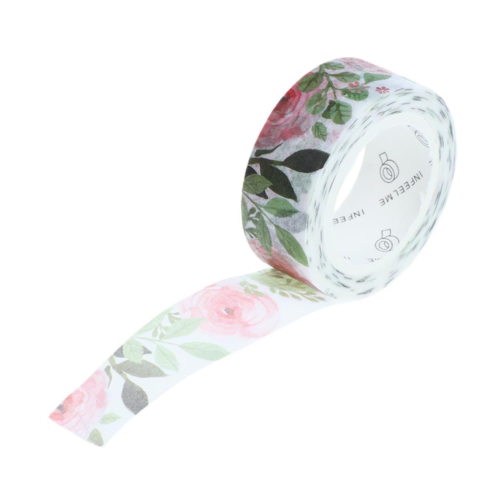 DIY Notebook Decorative Masking Tape Adhesive Paper Sticker 15mm x 10M #11