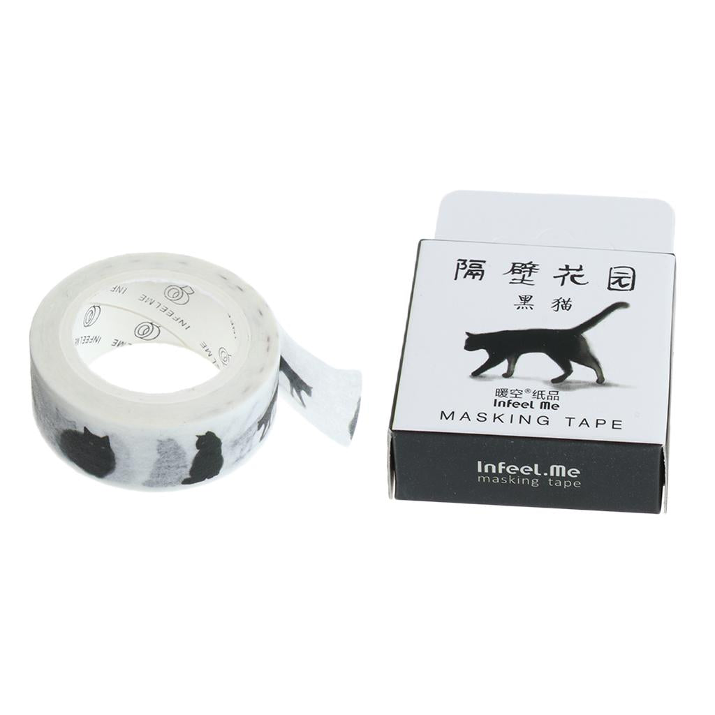 DIY Notebook Decorative Masking Tape Adhesive Paper Sticker 15mm x 10M #14