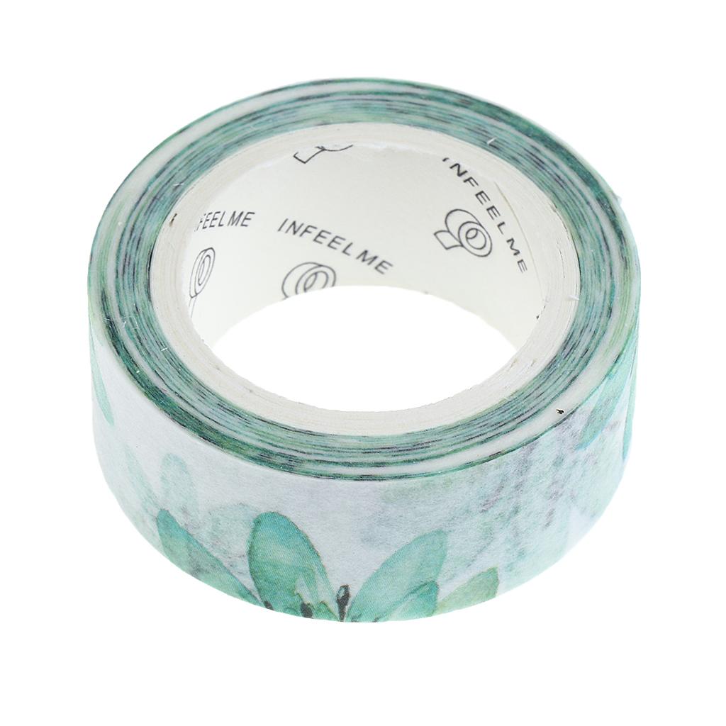 DIY Notebook Decorative Masking Tape Adhesive Paper Sticker 15mm x 10M #20