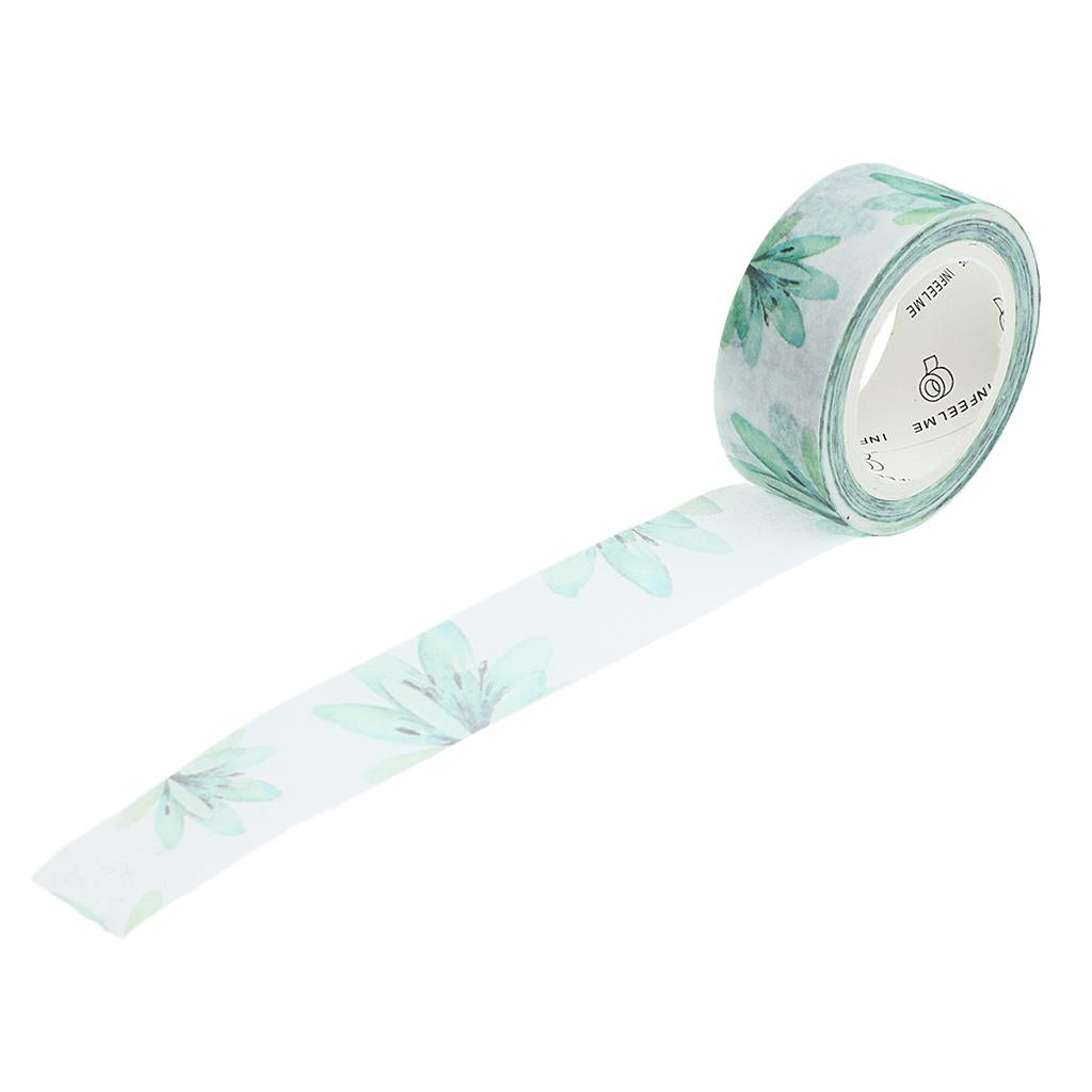 DIY Notebook Decorative Masking Tape Adhesive Paper Sticker 15mm x 10M #20