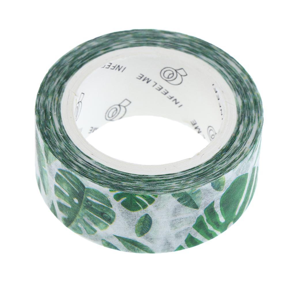 DIY Notebook Decorative Masking Tape Adhesive Paper Sticker 15mm x 10M #21