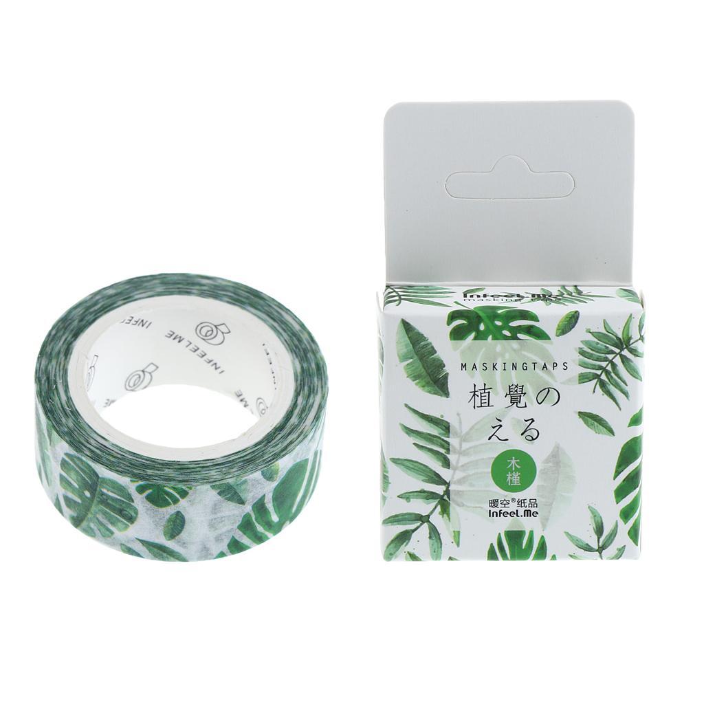 DIY Notebook Decorative Masking Tape Adhesive Paper Sticker 15mm x 10M #21