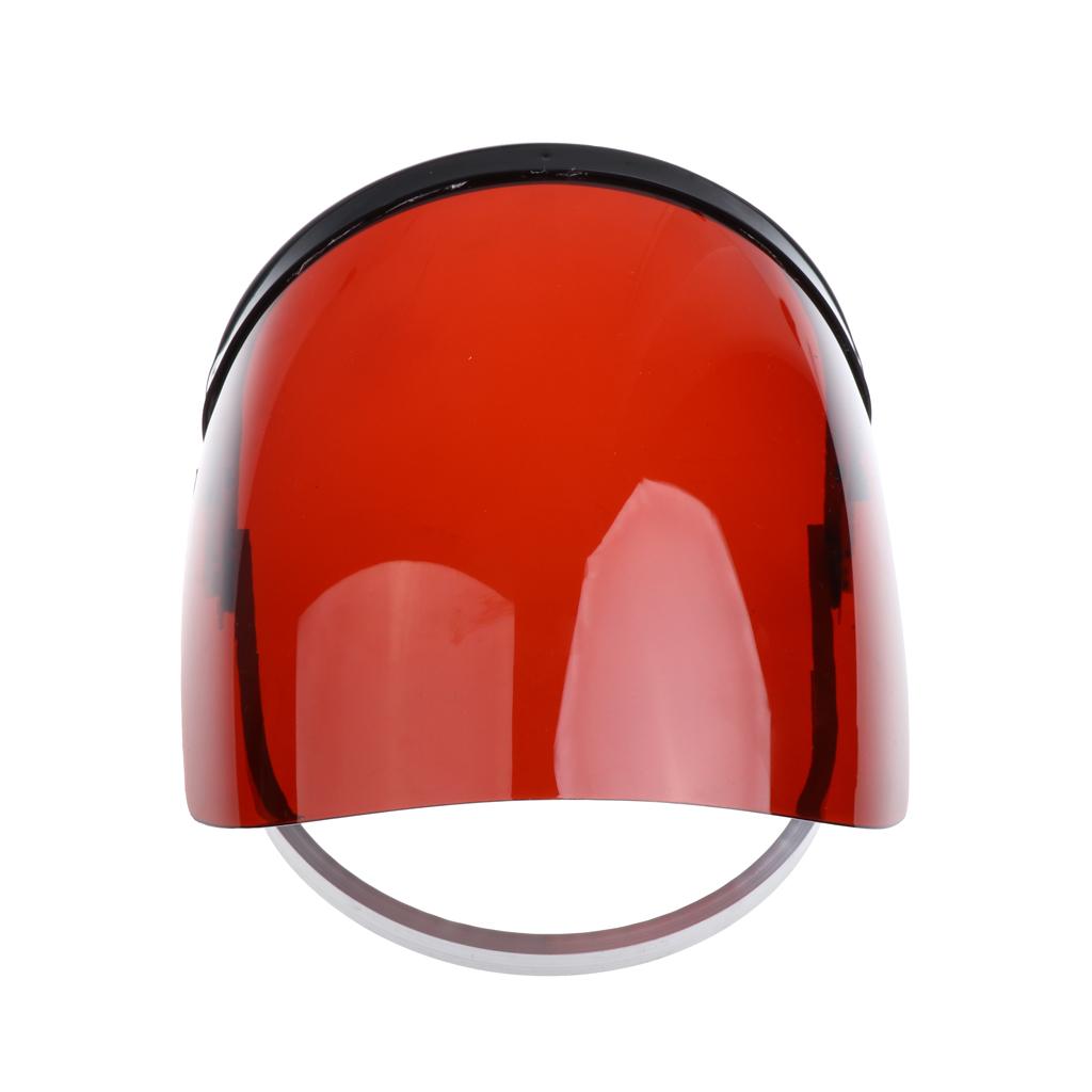 Protective Clear Face Safety Shield Face Protection Welding Cooking Red