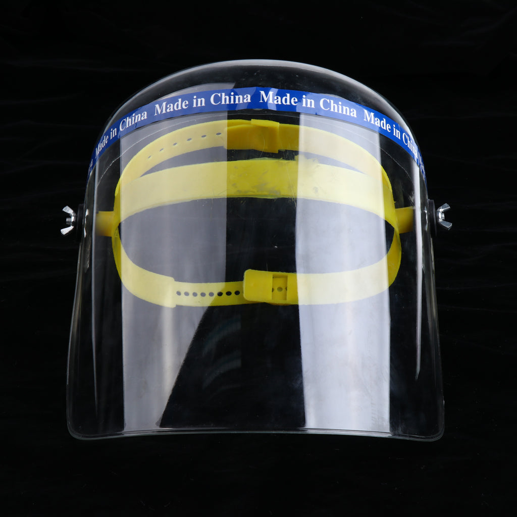 Welding Safety Face Shields Head-mounted Polycarbonate Helmets Clear