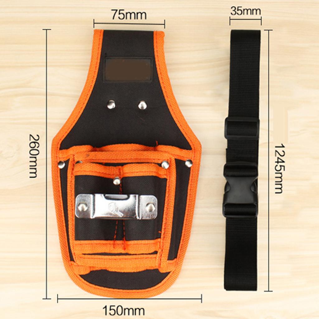 Electrical Tool Bag Waist Hanging Belt Holder Storage Pockets Type B