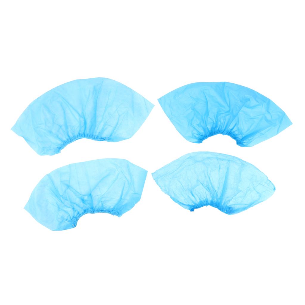 100 Pieces Disposable Shoe Covers, Overshoes, Boot Cover, Non-skid Thickened