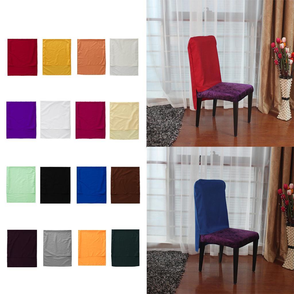 Universal Spandex Chair Covers For Wedding Party Decoration Red