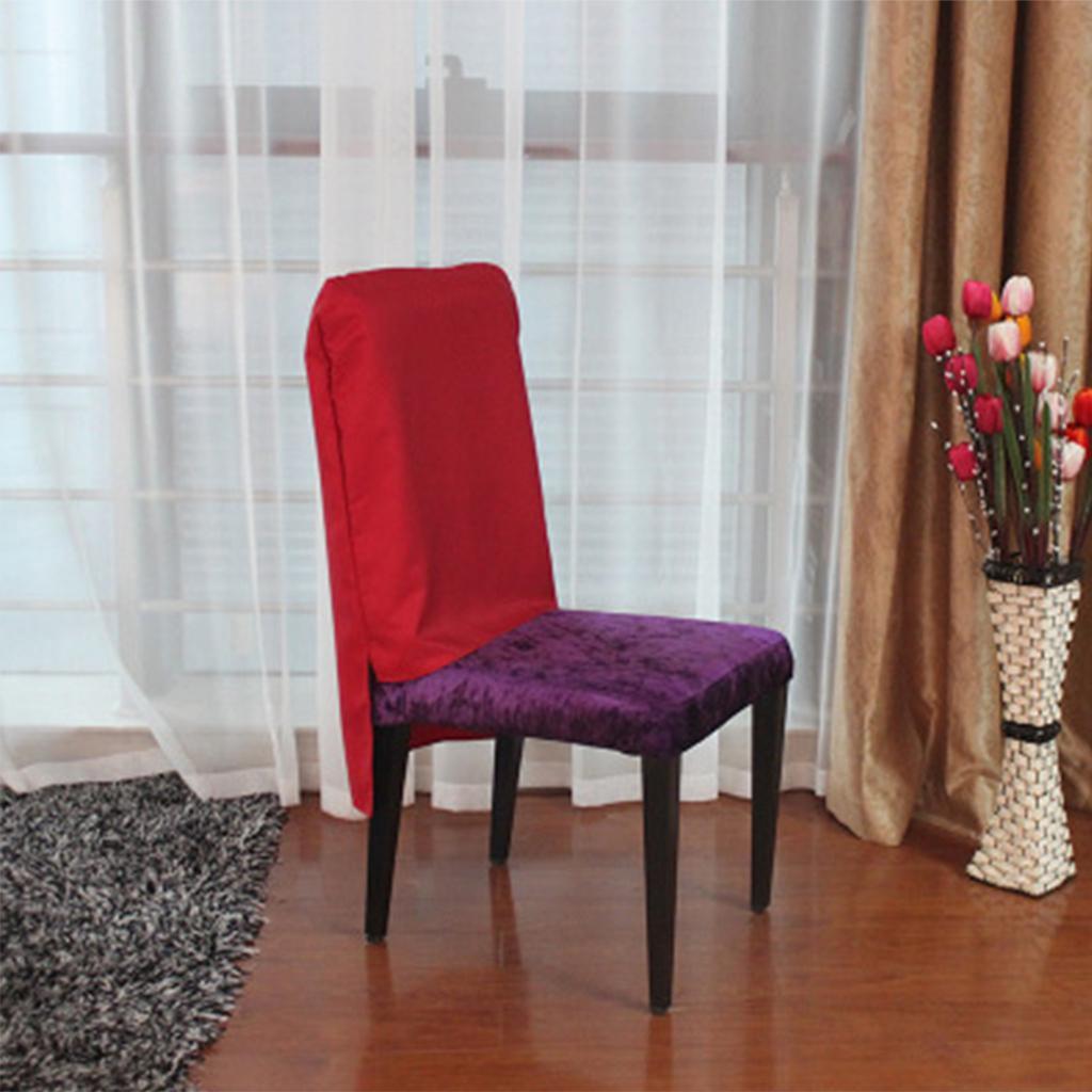 Universal Spandex Chair Covers For Wedding Party Decoration Red