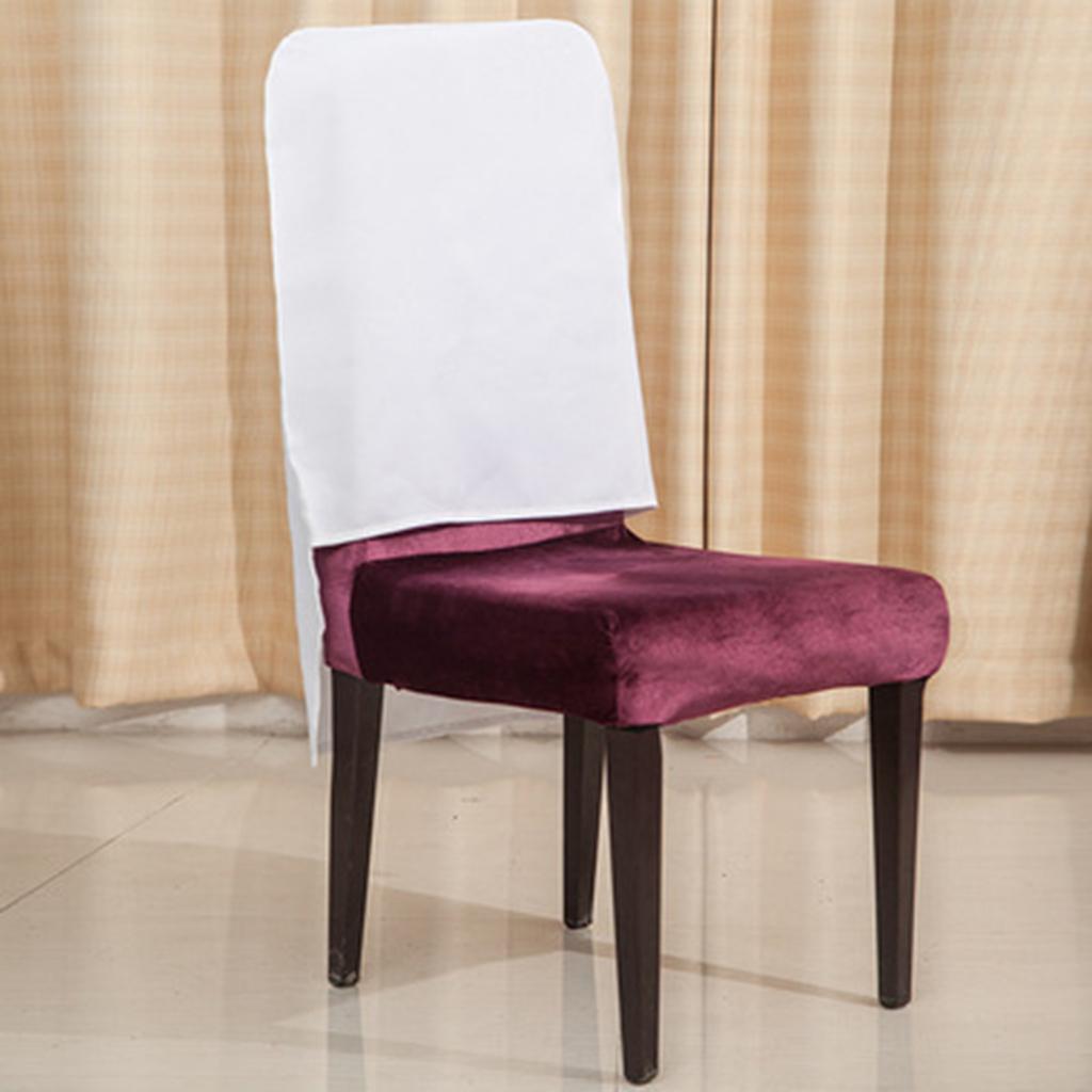 Universal Spandex Chair Covers For Wedding Party Decoration White