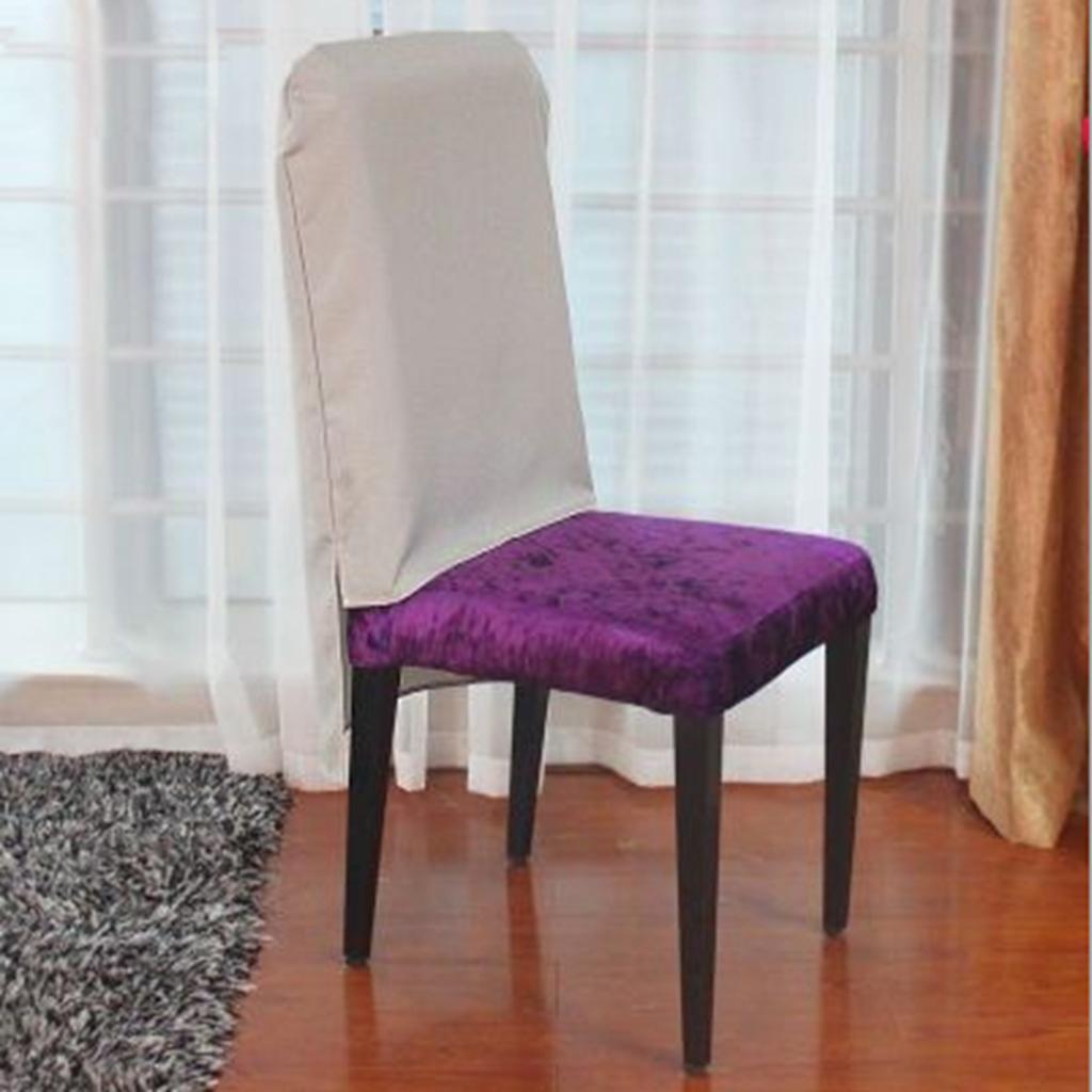 Universal Spandex Chair Covers For Wedding Party Decoration Silver