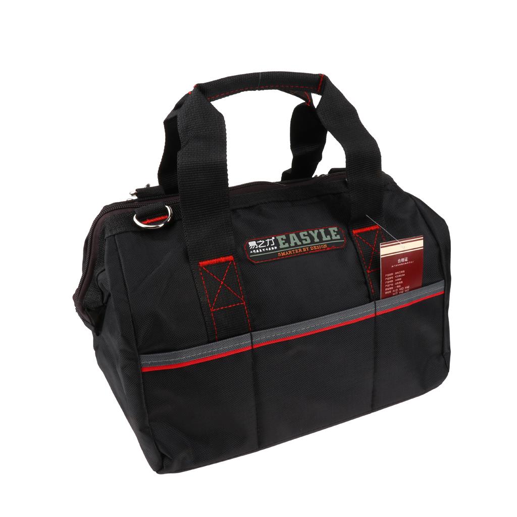 Set of Electrician Tool Bag & Box Multi-functional Single-Layer 14 Inch