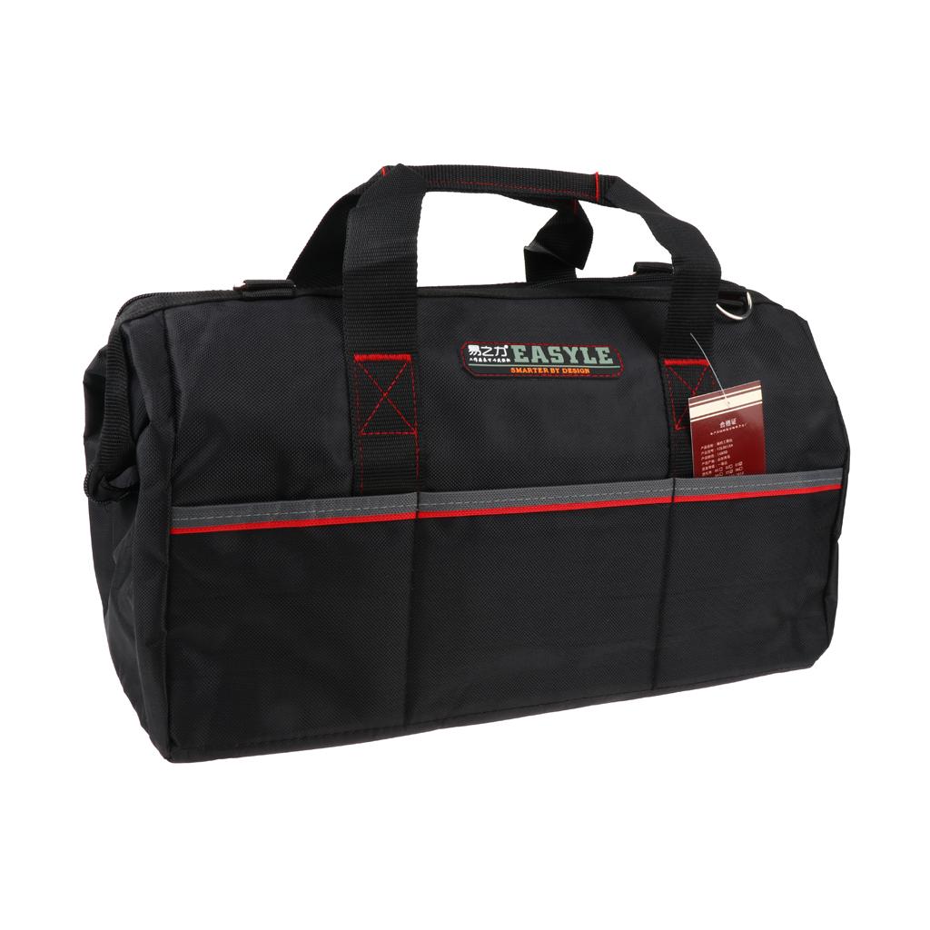 Set of Electrician Tool Bag & Box Multi-functional Single-Layer 16 Inch