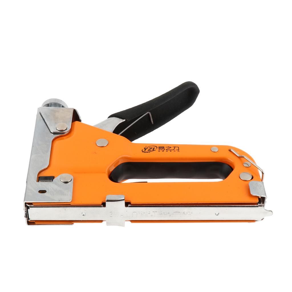 Manual 3 in 1 Brad Nailer Stapler Carpenter Tool 200 staples by default