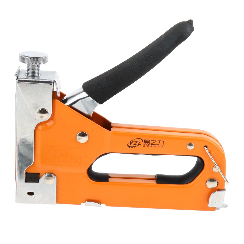 Manual 3 in 1 Brad Nailer Stapler Carpenter Tool extra 1000 D-type staples