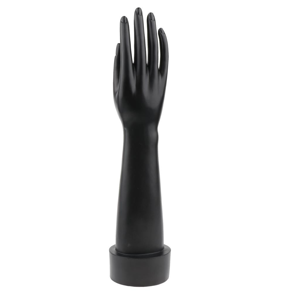 Mannequin Hand Display Jewelry Bracelet Ring Display Stand Holder Black