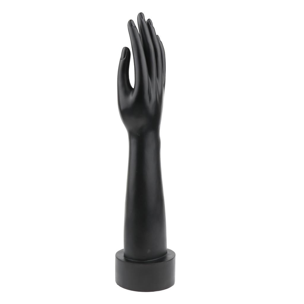 Mannequin Hand Display Jewelry Bracelet Ring Display Stand Holder Black