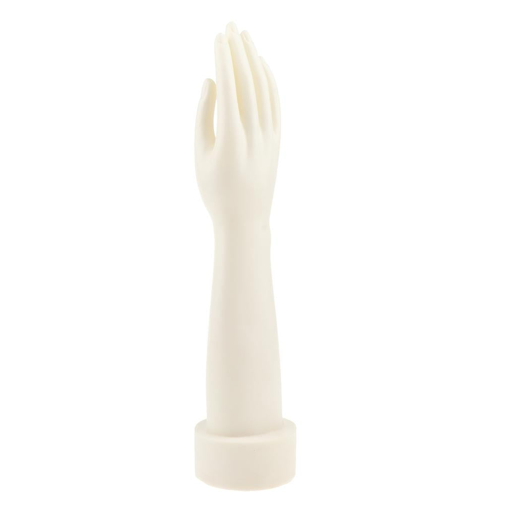 Mannequin Hand Display Jewelry Bracelet Ring Display Stand Holder White