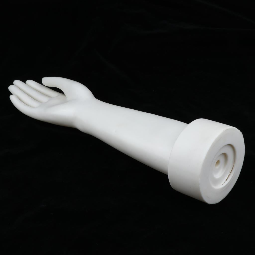 Mannequin Hand Display Jewelry Bracelet Ring Display Stand Holder White