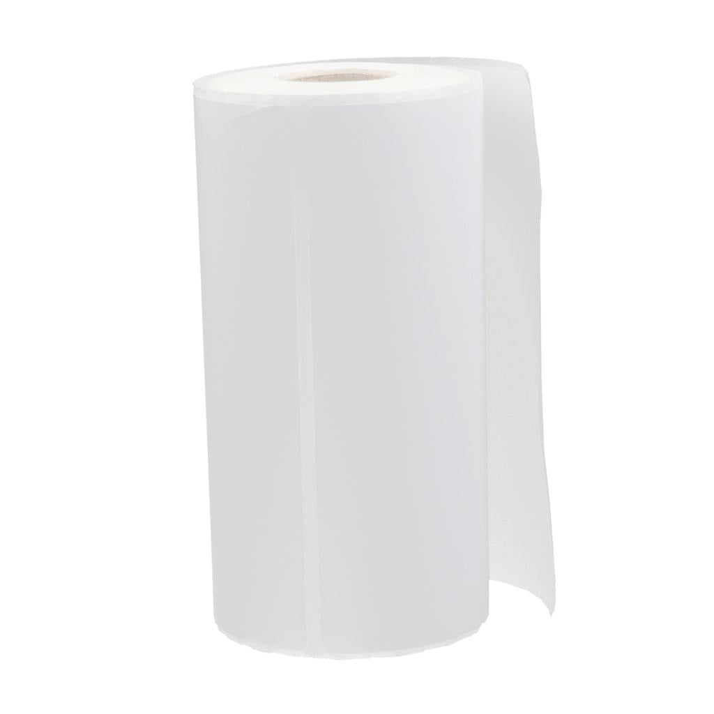 80 x 50mm White Self-adhesive Thermal Transfer Labels for Portable Printer