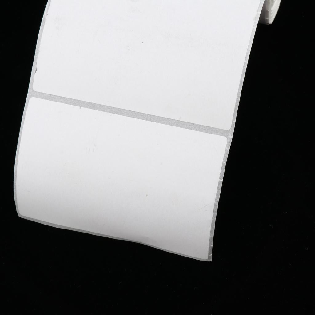 80 x 50mm White Self-adhesive Thermal Transfer Labels for Portable Printer