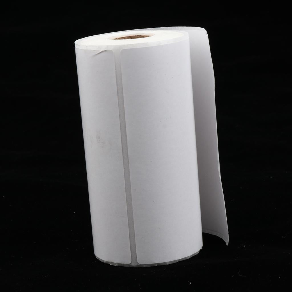 80 x 50mm White Self-adhesive Thermal Transfer Labels for Portable Printer