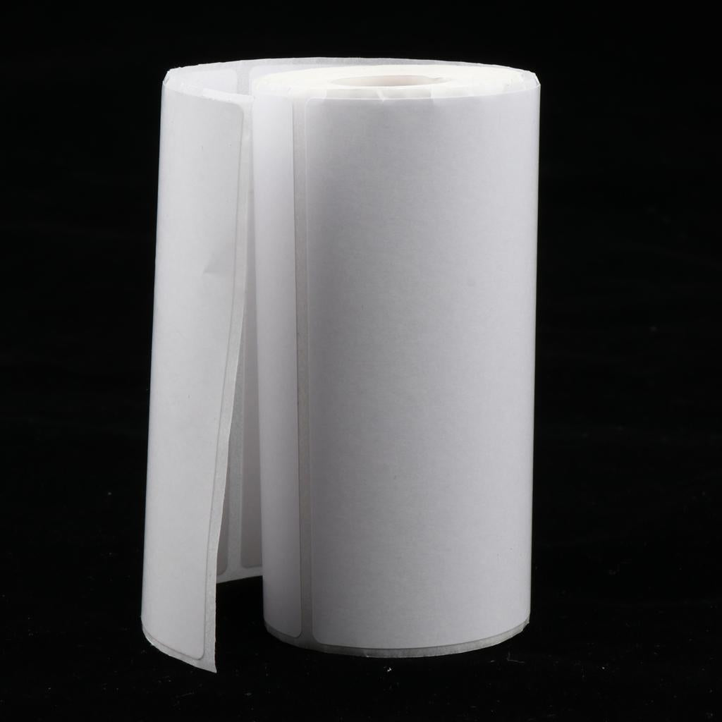 80 x 50mm White Self-adhesive Thermal Transfer Labels for Portable Printer