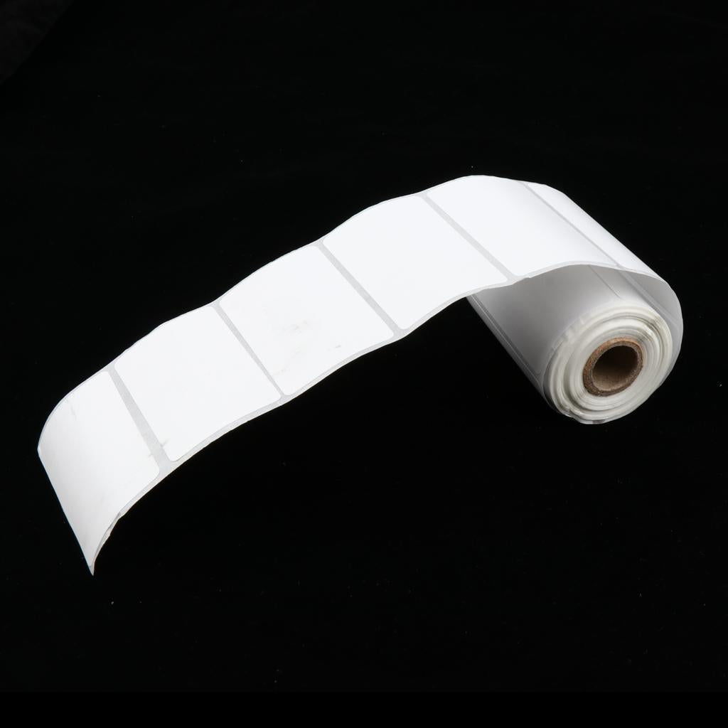 57mm Blank White Self-adhesive Thermal Transfer Labels 57 x 30 mm