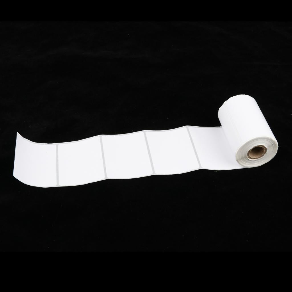 57mm Blank White Self-adhesive Thermal Transfer Labels 57 x 40 mm