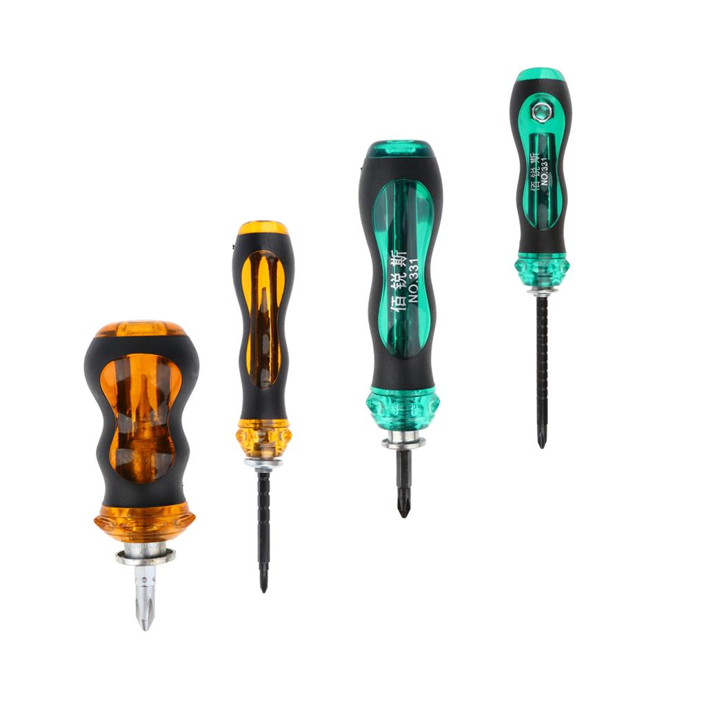 Double Ended Slotted/Philips  Head Screw Driver Repair Hand Tool 145mm