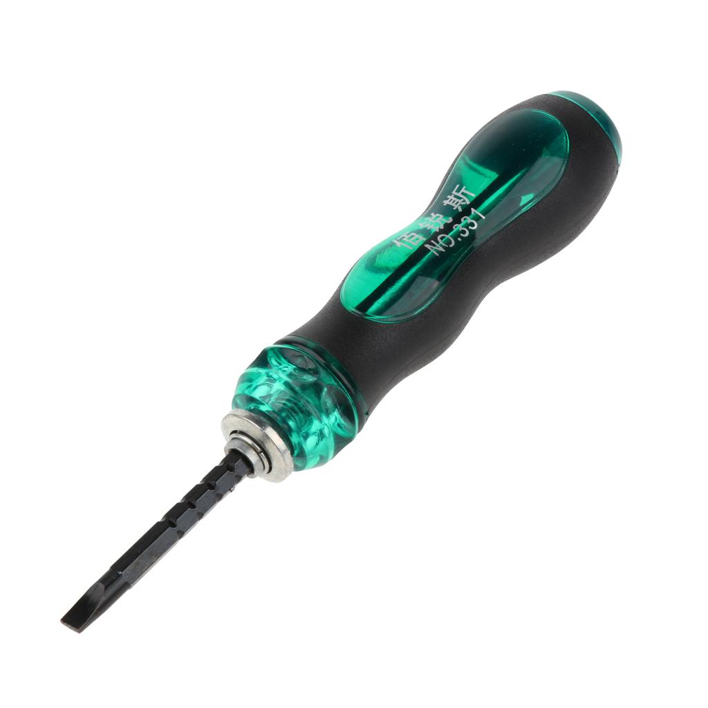 Adjustable Double Ended Slotted/ Head Screw Driver Hand Tool 200mm