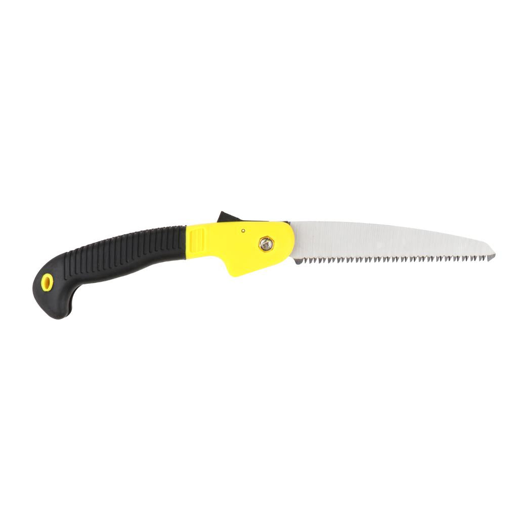 Portable Folding Trimming Hand Saw Fruit Tree Pruning Yard Garden Tool 180mm