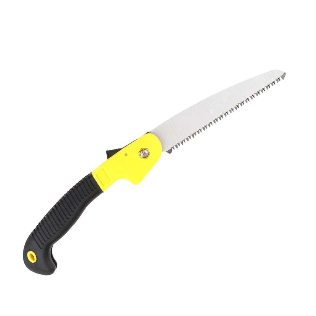 Portable Folding Trimming Hand Saw Fruit Tree Pruning Yard Garden Tool 180mm