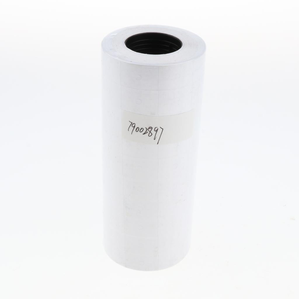10 Rolls 5000 Pieces of Label Paper for Mx-6600 Price Labeller