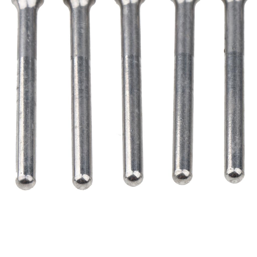 Set of 10 Pieces 6mm Tungsten Carbide Rotary Point Burr Grinders Shank Bits