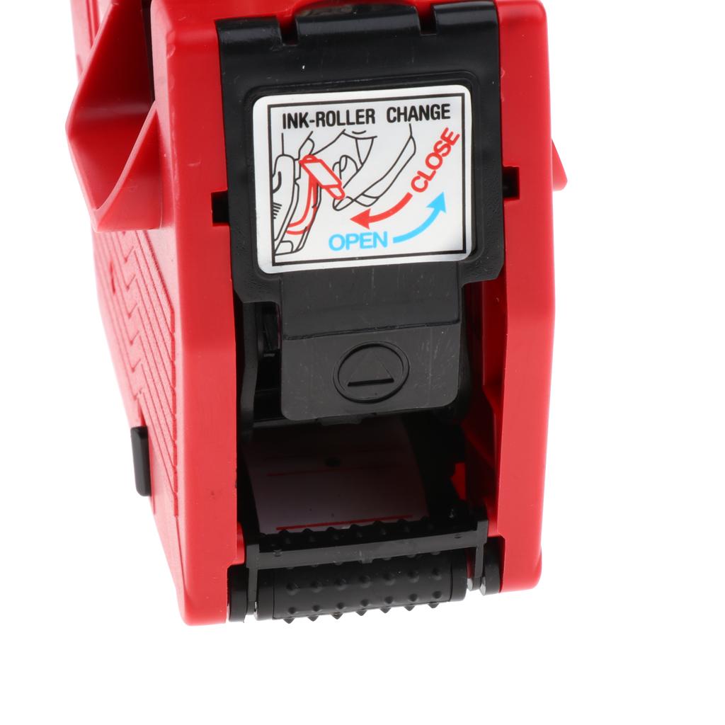 MX-5500 8 Digits Price Tag Gun Price Labeller for Multi-Currency 21*12mm Red