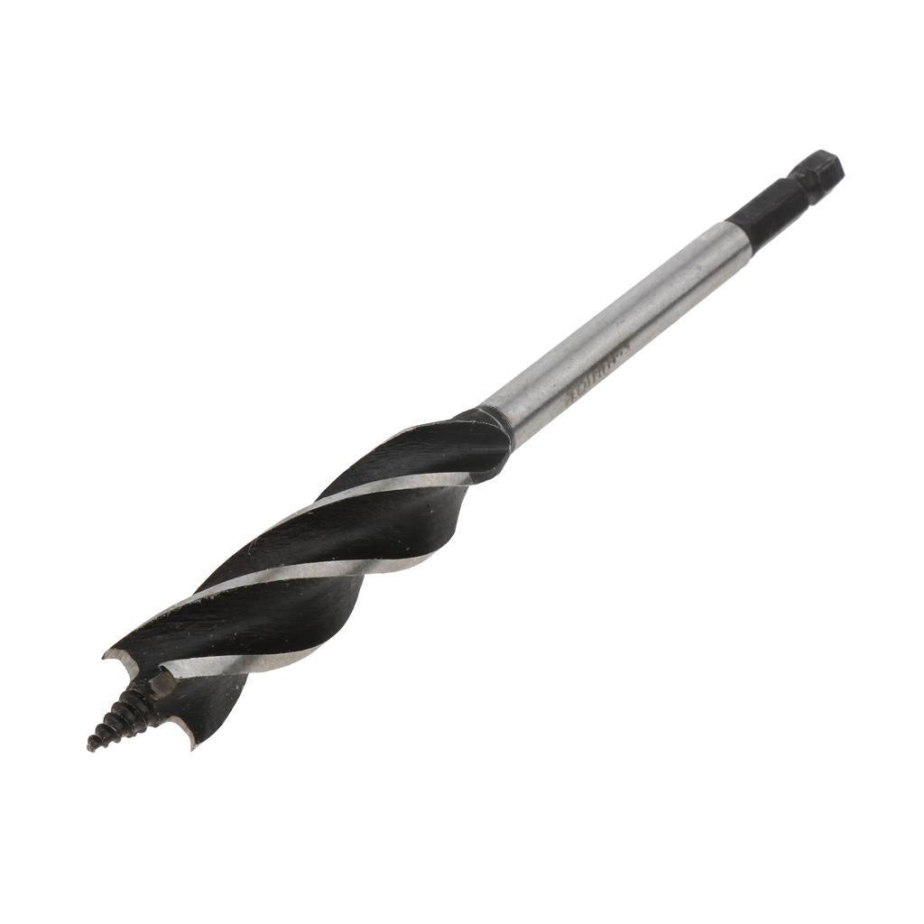 HSS 165mm Brad Point Drill Bit Shank Twist Hole Saw Woodworking Tool 16mm