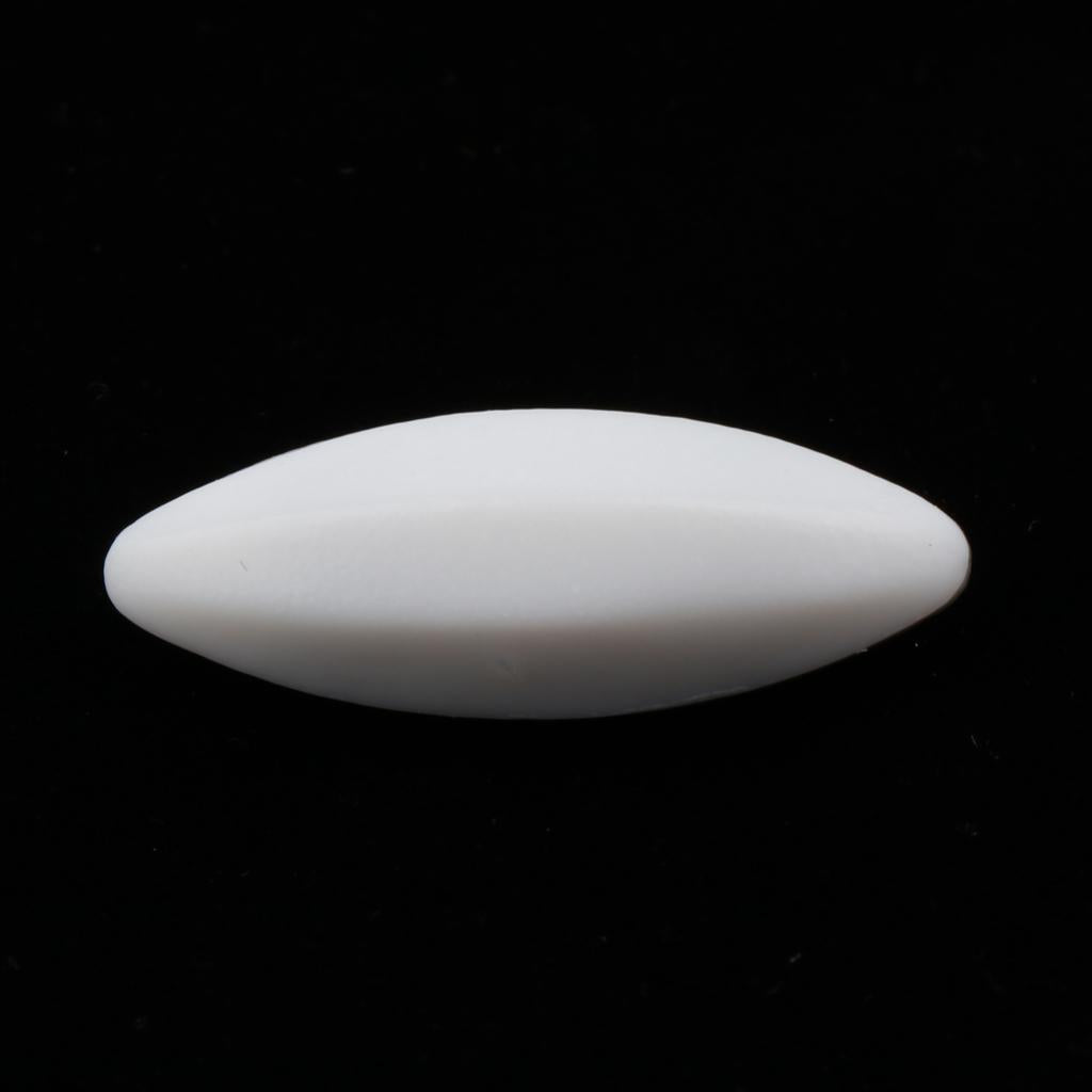 Elliptical PTFE Magnetic Stirrer Mixer Stir Bar Lab Equipment 11x30mm