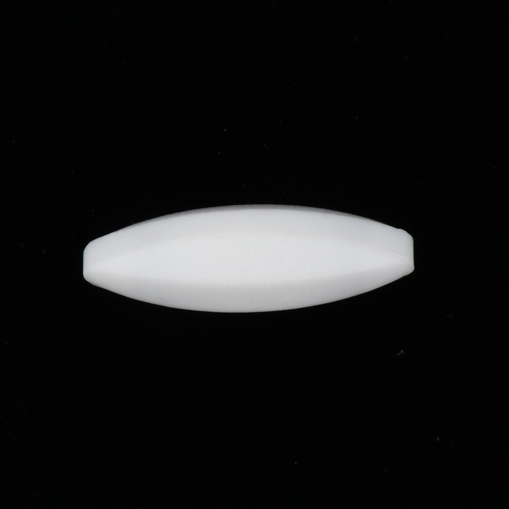 Elliptical PTFE Magnetic Stirrer Mixer Stir Bar Lab Equipment 15x40mm