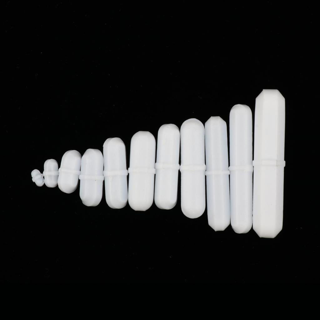 Octagon Magnetic Stir Bar PTFE Coated Lab Home Brewing Equipment 3x6mm