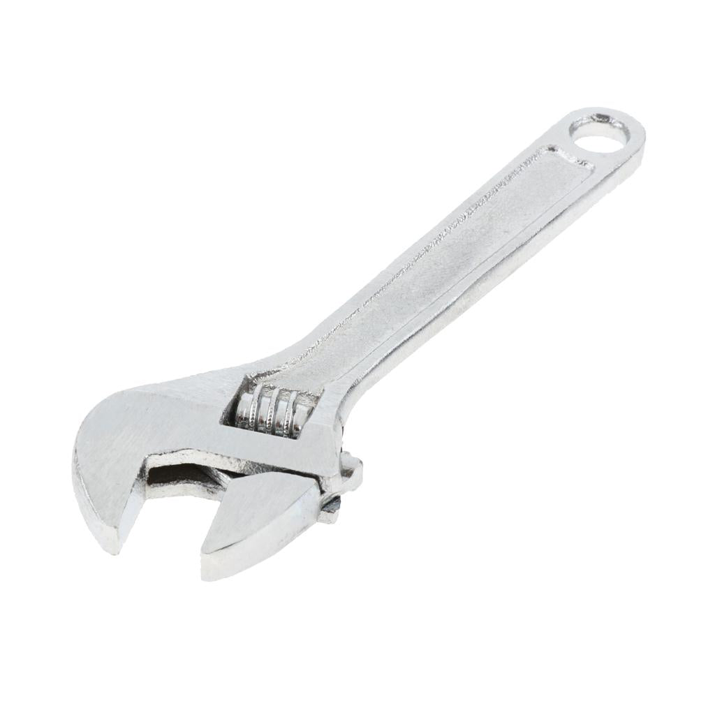 Stubby Thin Jaw Big Mouth Adjustable Wrench 1/4'' Ratcheting Socket Spanner