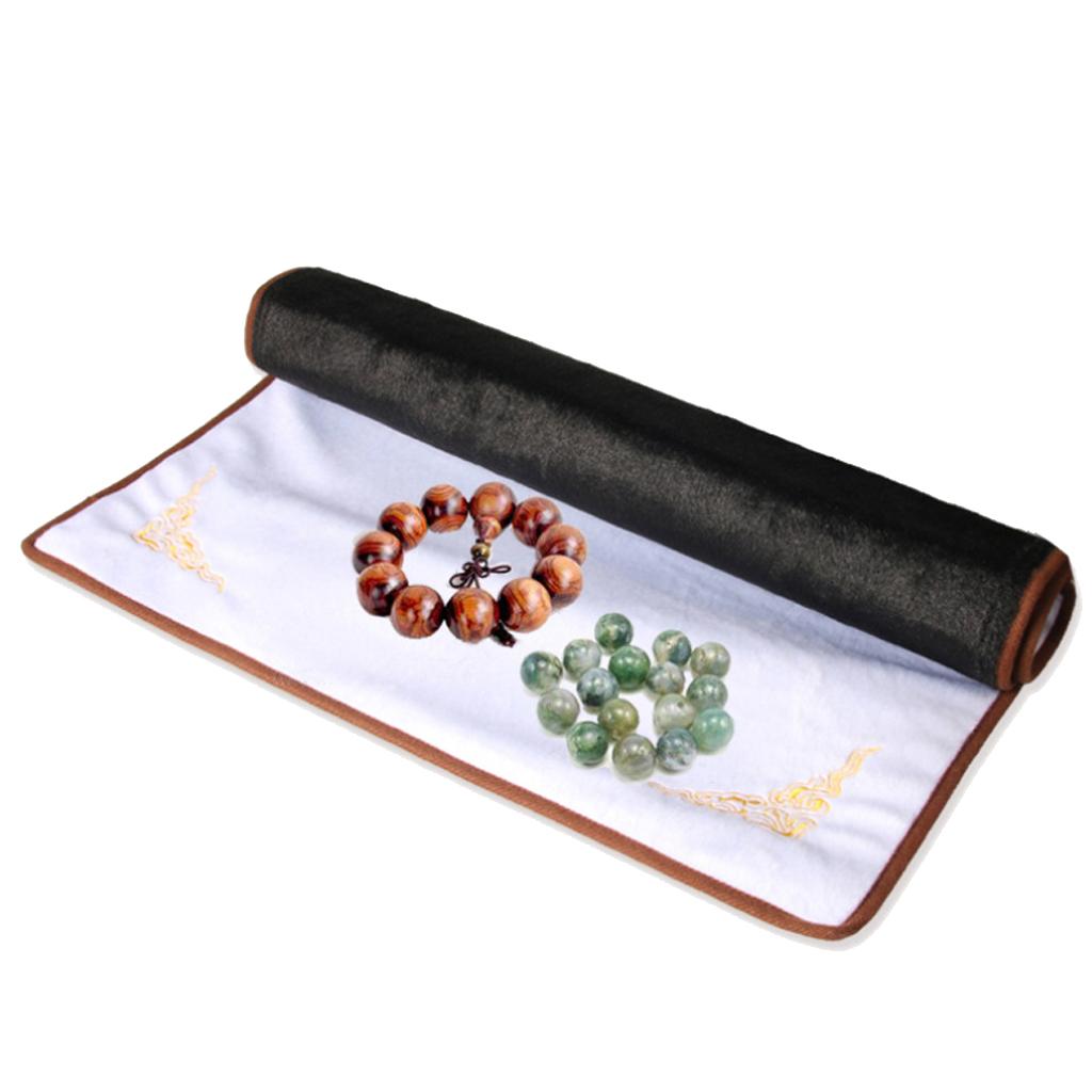 Velvet Jewelry Counter Pad Mat Necklace Bracelet Display Pad Show Cloth L