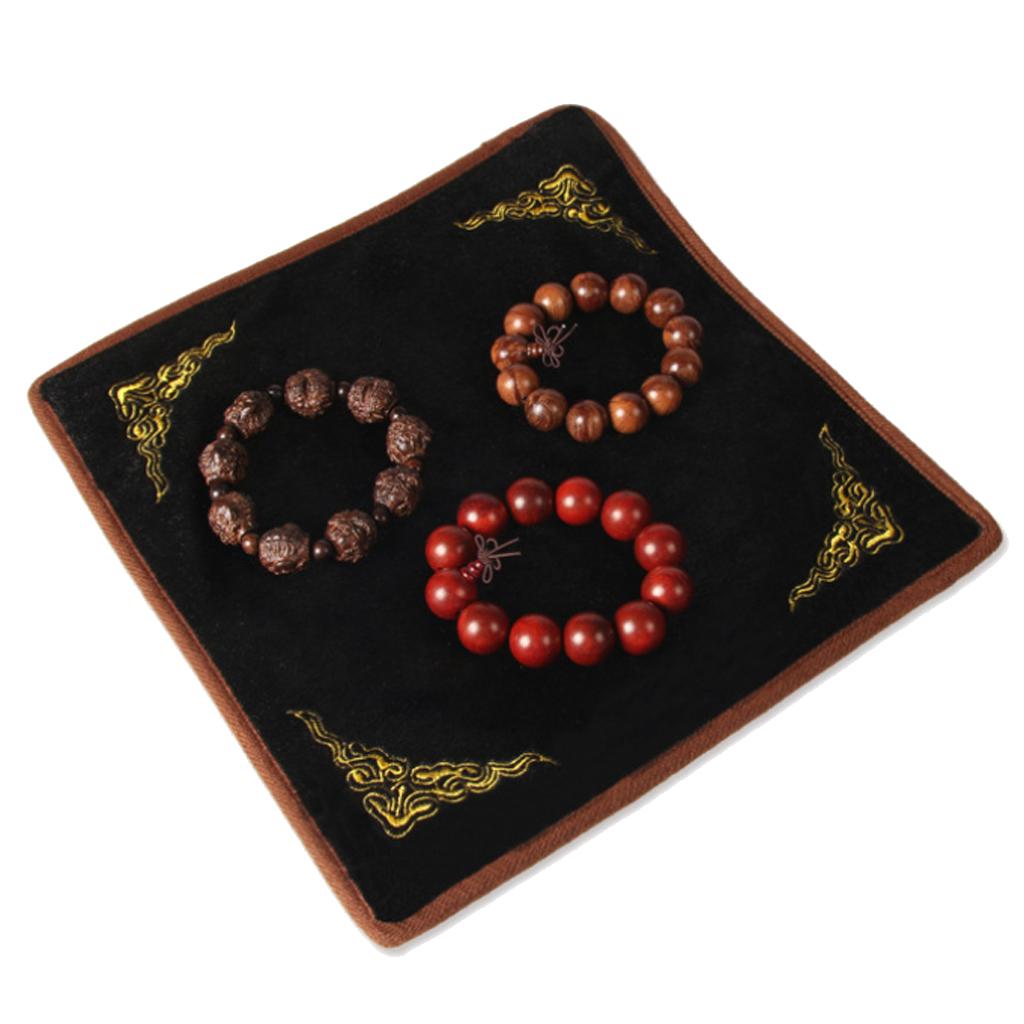 Velvet Jewelry Counter Pad Mat Necklace Bracelet Display Pad Show Cloth L