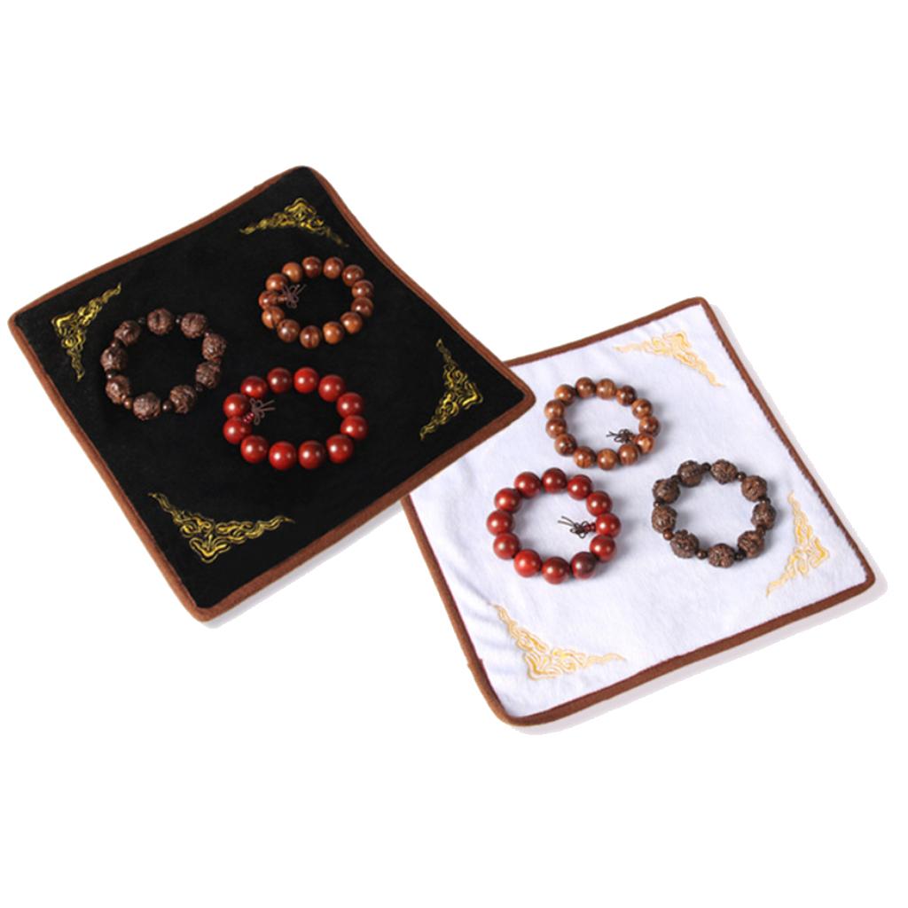 Velvet Jewelry Counter Pad Mat Necklace Bracelet Display Pad Show Cloth L