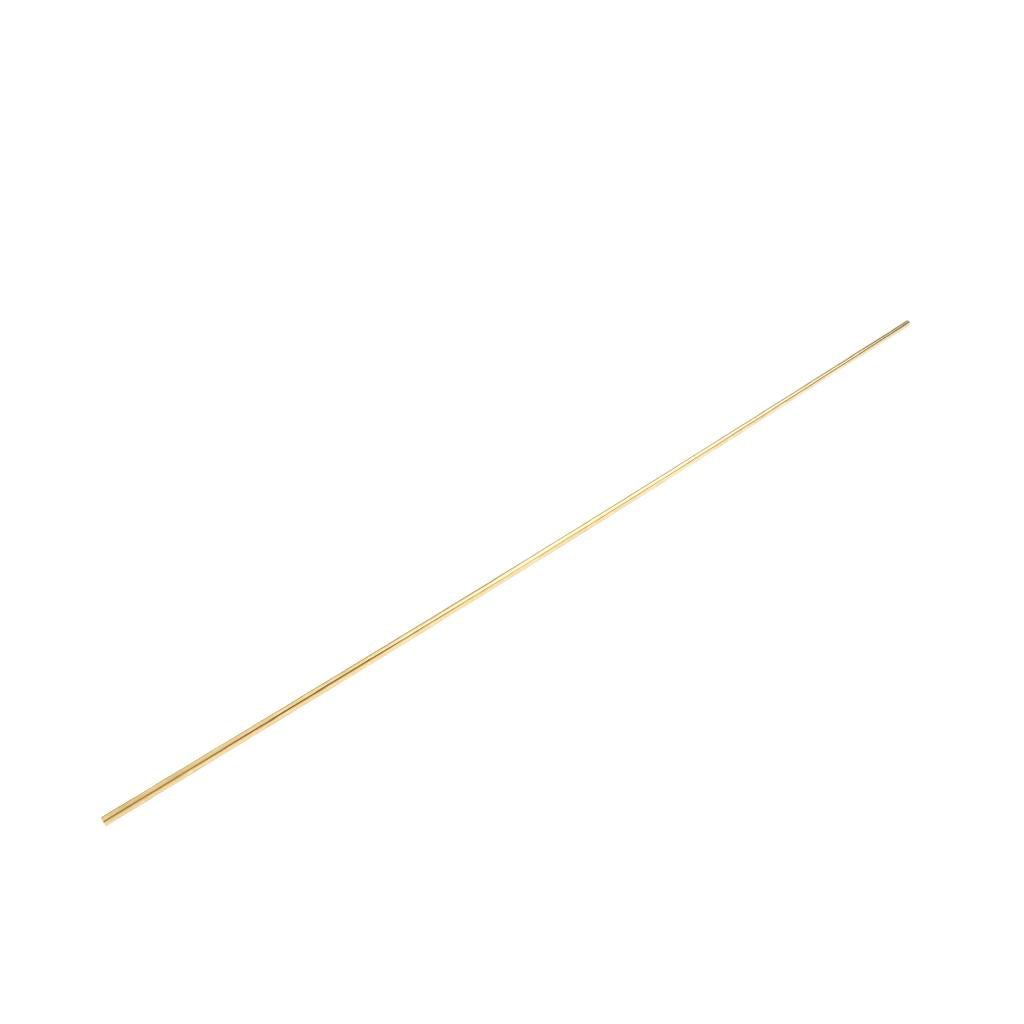 50cm x Brass Round Bar Rod Metric 4mm-8mm Cut Material 4mm