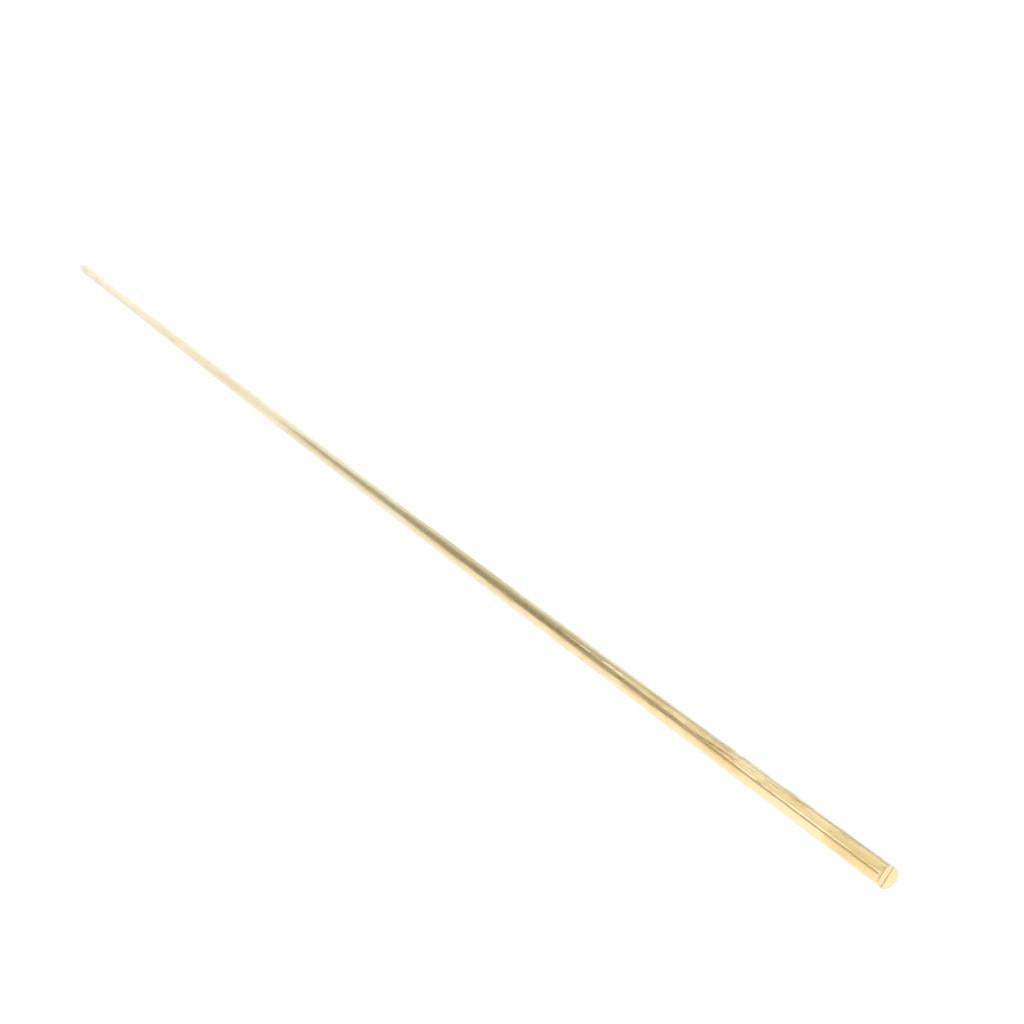 50cm x Brass Round Bar Rod Metric 4mm-8mm Cut Material 4mm