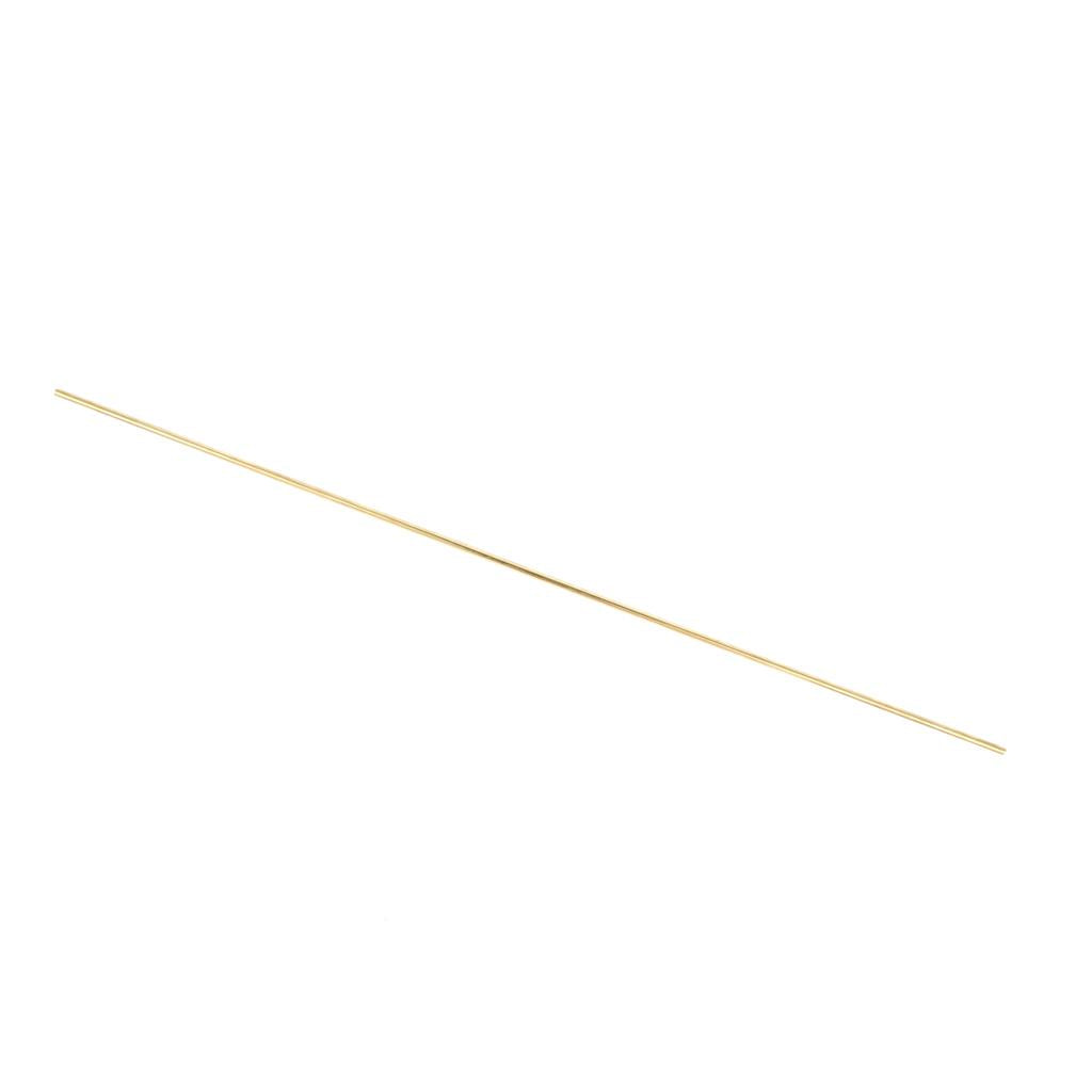 50cm x Brass Round Bar Rod Metric 4mm-8mm Cut Material 4mm